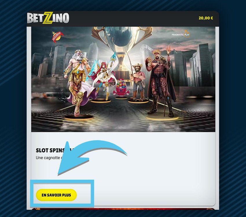 betzino casino comment reclamer bonus etape 2