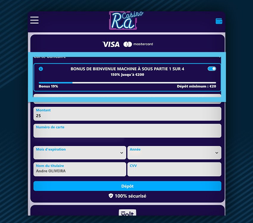 ra casino comment deposer etape 3