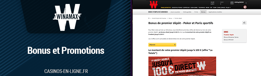 bonus de winamax