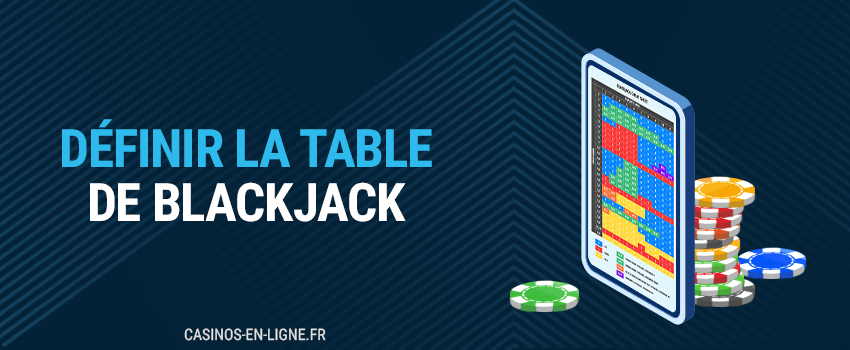 table de blackjack